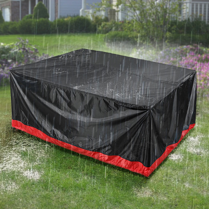 WOODYHOME 210D Waterproof Patio Furniture Cover & Reviews Wayfair